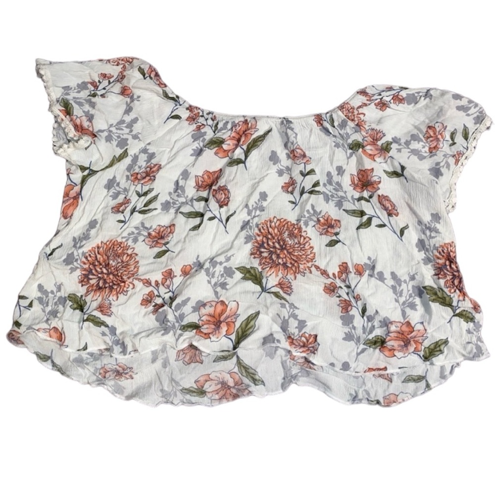 Floral crop top